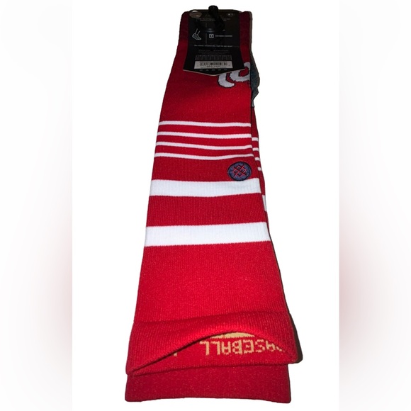Stance MLB Diamond Pro Nationals OTC Socks 1 Pair Men's 9-13 Baseball Washington - Picture 8 of 9